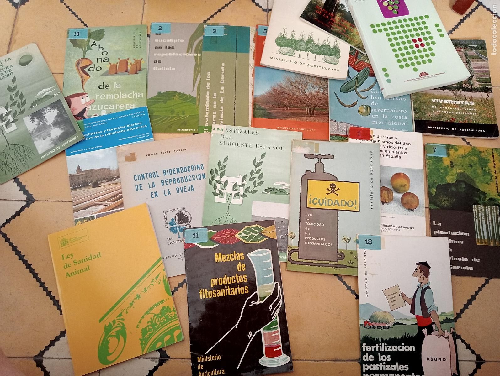 Libri di seconda mano: LOTE LIBROS ANTIGUOS MANUALES DE AGRICULTURA Y GANADERIA MINISTERIO AGRICULTURA