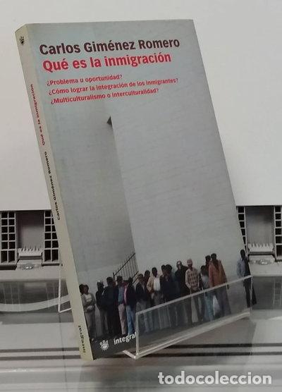 books: Qu&eacute; es la inmigraci&oacute;n- 9788479019822