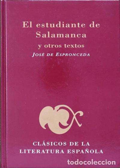 Libros: El estudiante de Salamanca y otros textos- 9788487507755