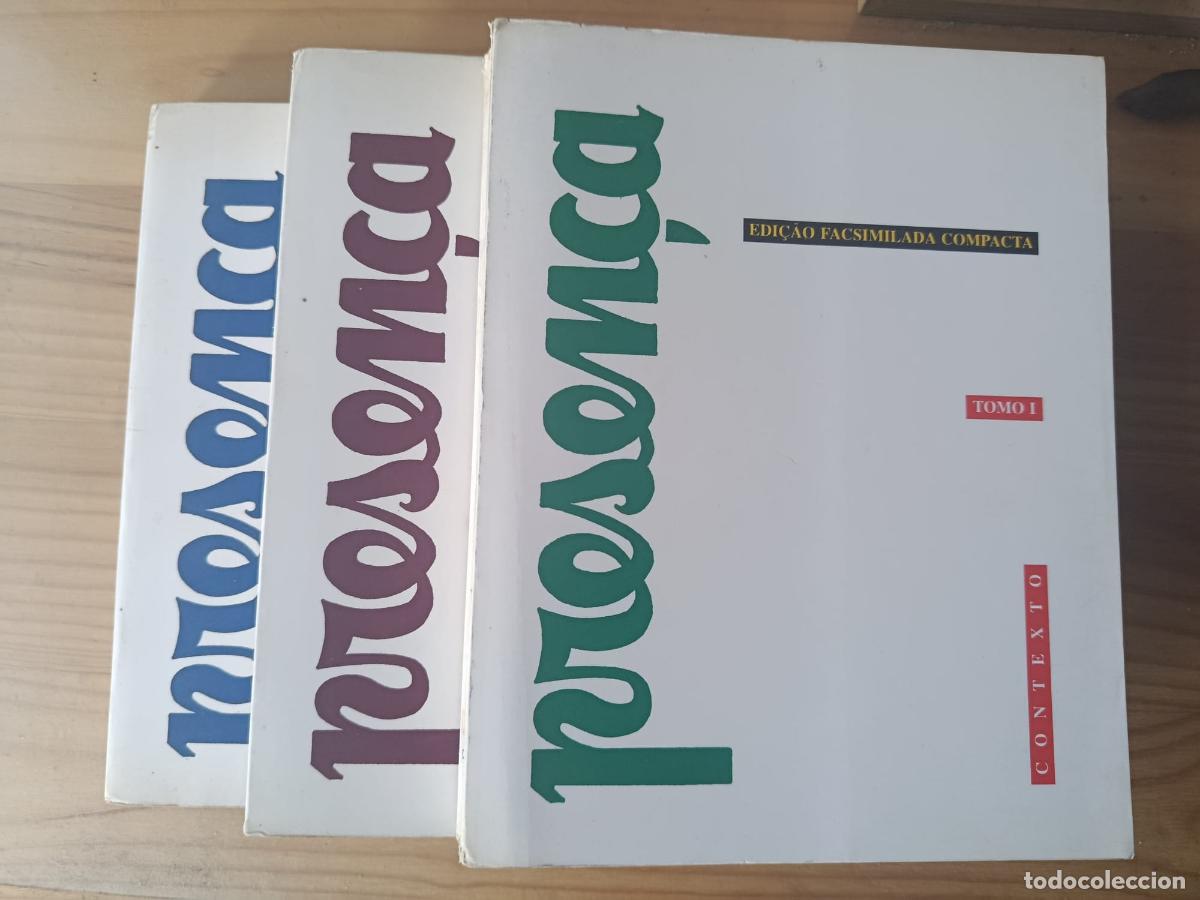 Libros: PRESEN&Ccedil;A EDI&Ccedil;&Atilde;O FACSIMILADA COMPACTA. [3 VOLS.] - VVAA