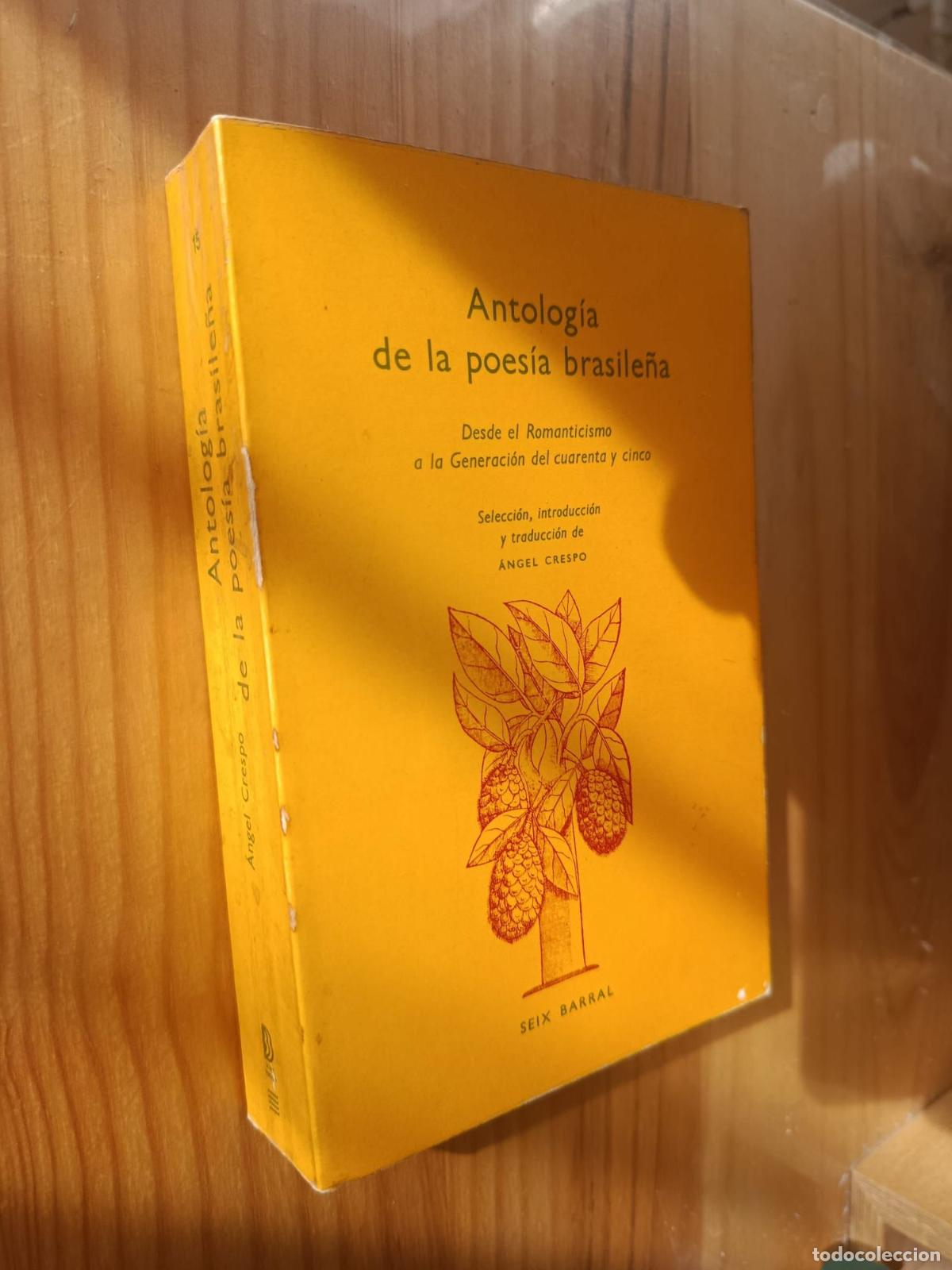 Libros: ANTOLOGIA DE LA POESIA BRASILE&Ntilde;A. Desde el Romanticismo a la Generacion del Cuarenta y Cinco - Angel