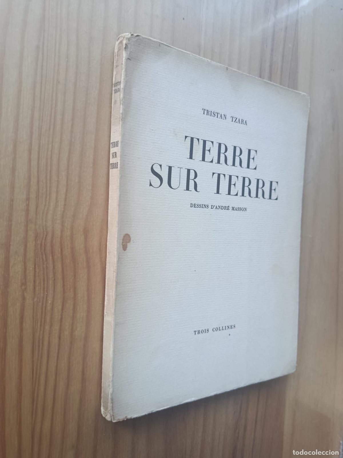 Libros: Terre sur terre. Dessins d'Andr&eacute; Massons - Tzara, Tristan