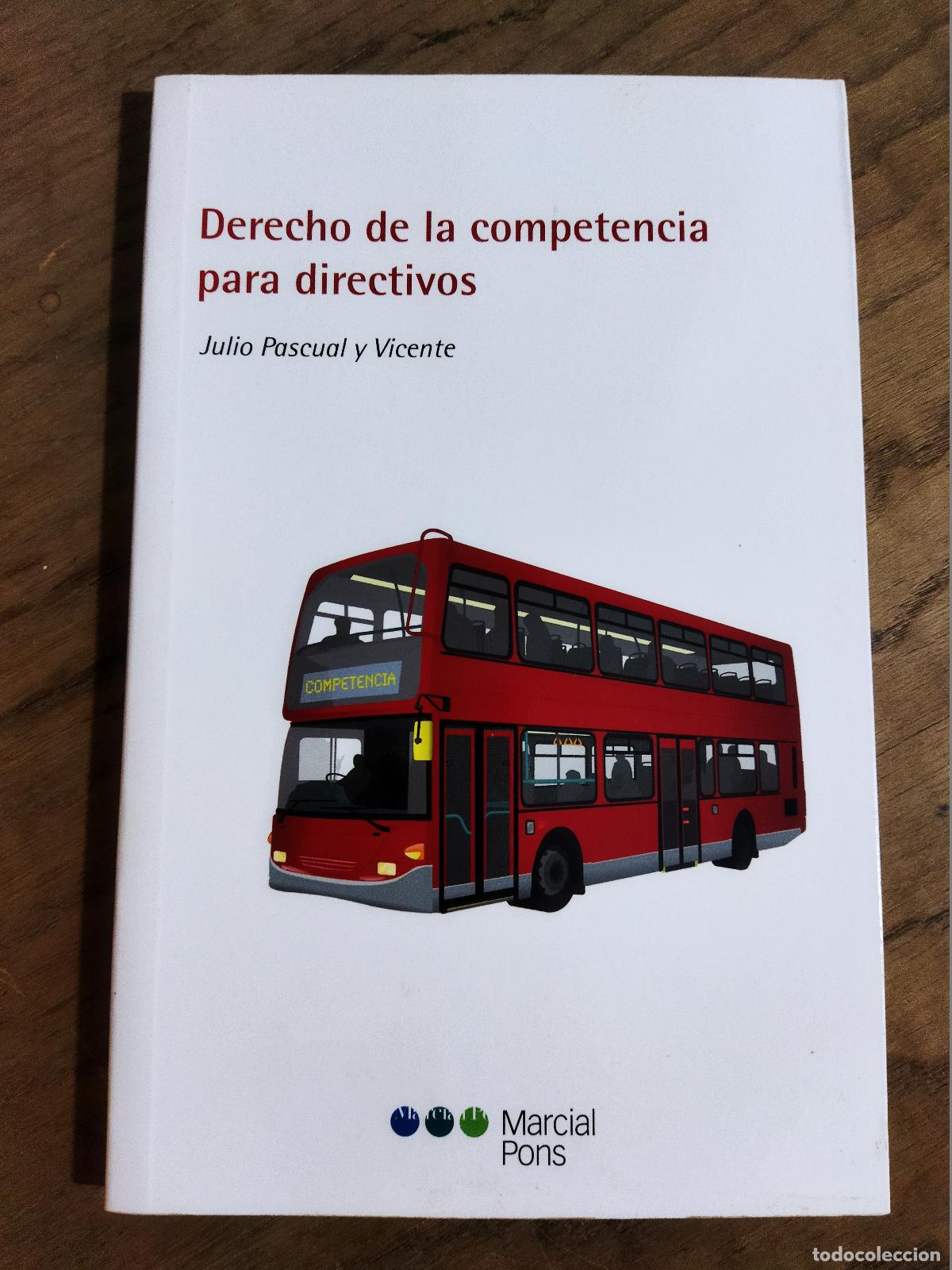 Livros em segunda m&atilde;o: DERECHO DE LA COMPETENCIA PARA DIRECTIVOS - PASCUAL, JULIO