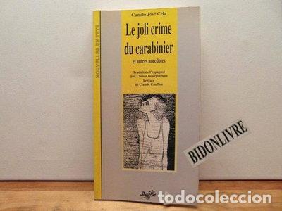 Libros: Le joli crime du carabinier- 9782876580503