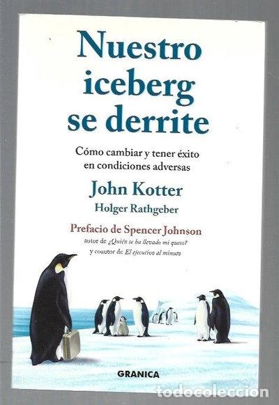 Libros: Nuestro iceberg se derrite- 9788483580073