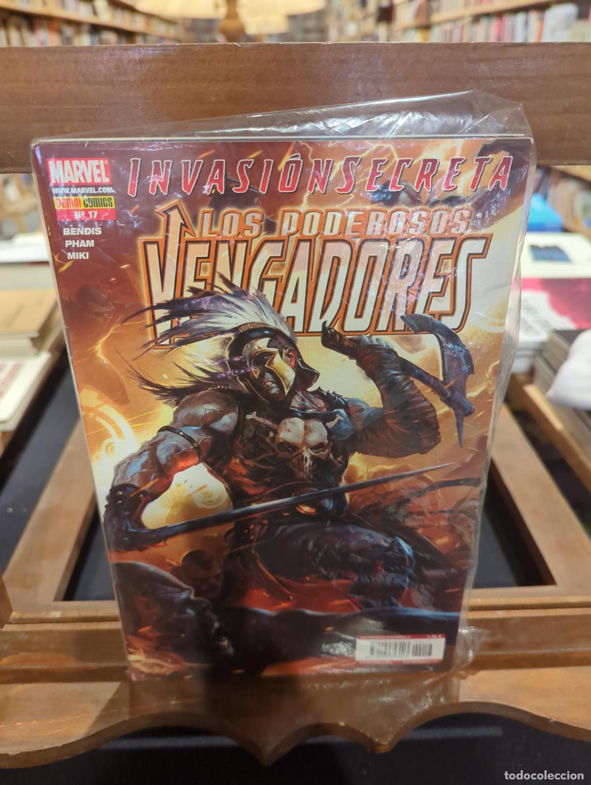 Livres: Los Poderosos Vengadores, Invasi&oacute;n secreta, Vols. 17, 18, 19 y 20. -