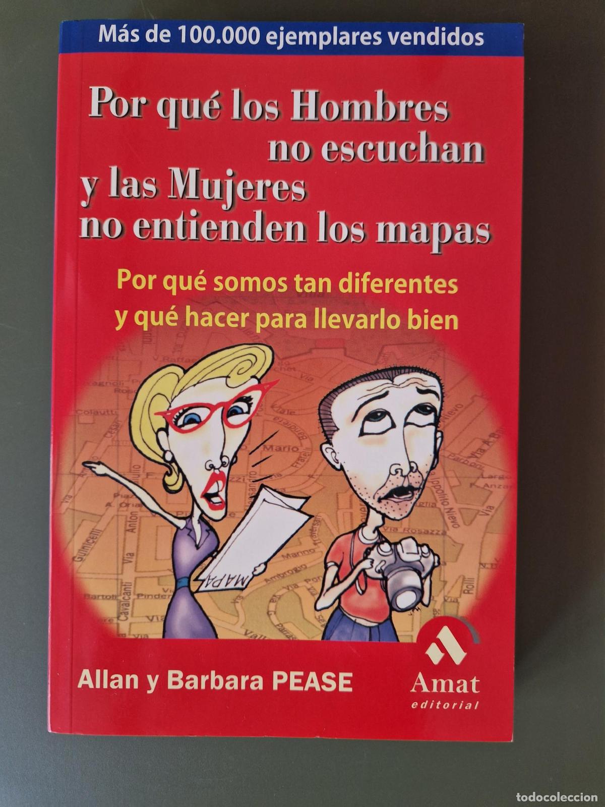 Livros em segunda m&atilde;o: Por qu&eacute; los hombres no escuchan y las mujeres no entienden los mapas - Barbara Pease, Allan Pease