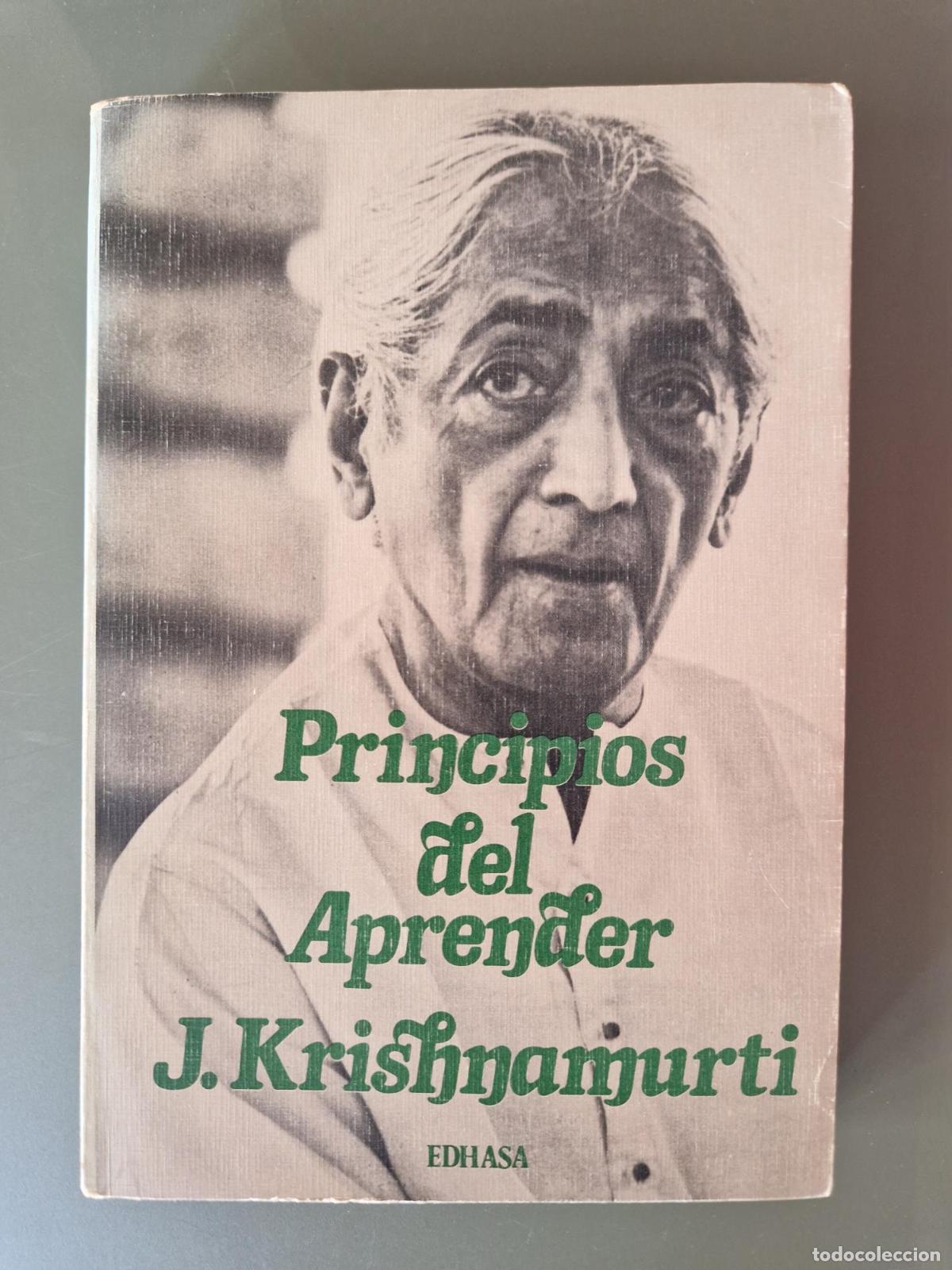 Livros em segunda m&atilde;o: Principios del aprender - J. Krishnamurti