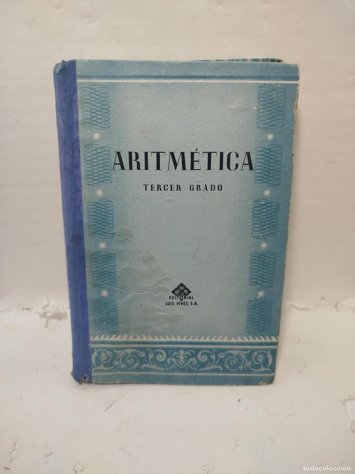 books: ARITM&Eacute;TICA. Tercer grado -