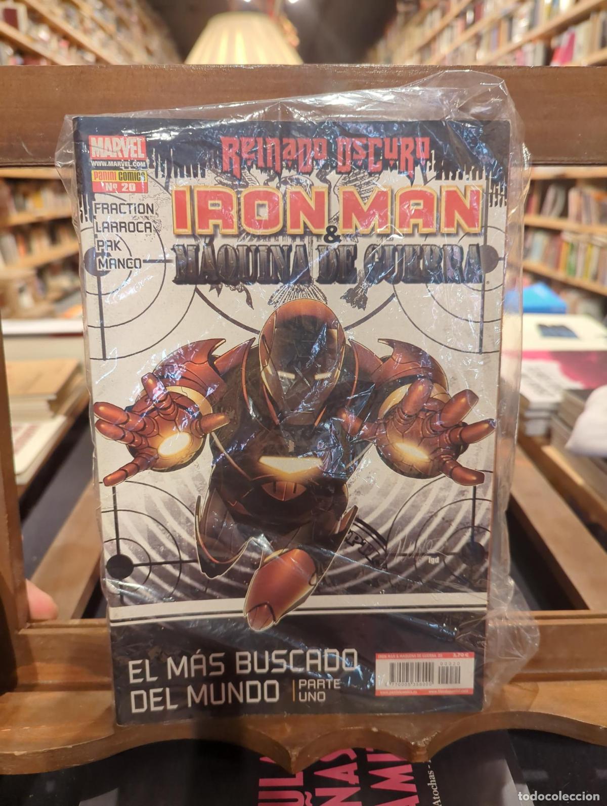 books: Reinado Oscuro - Iron Man & M&aacute;quina de Guerra -