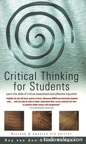 Livres: Critical Thinking for Students- 9781857036343