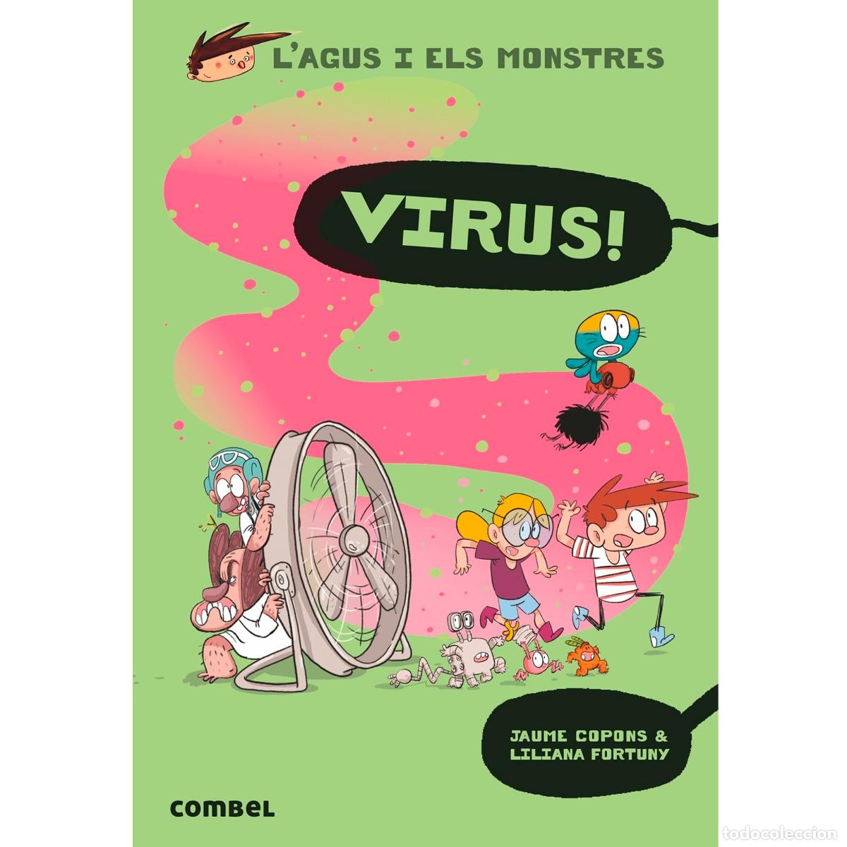 Libri di seconda mano: Virus (L'Agus i els Monstres 14) - Novel&middot;la Gr&agrave;fica Infantil 8 Anys