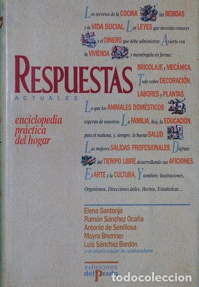 Libros: Respuestas actuales- 9788478380008