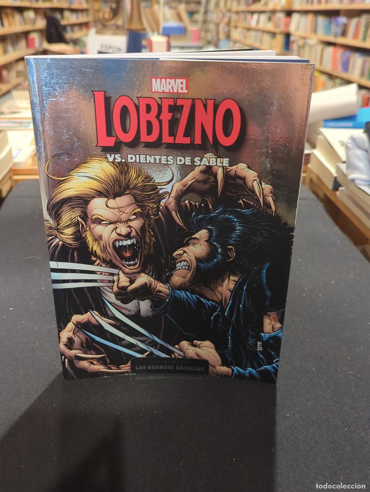 Lobezno Vs. Dientes De Sable - Marvel Comics