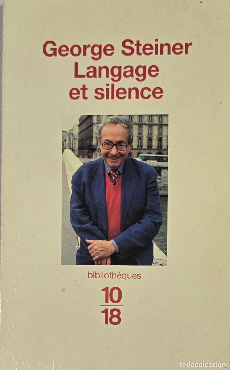 Libros: Langage et silence - George Steiner