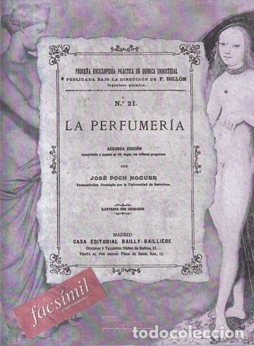 Livres: La perfumer&iacute;a - Jos&eacute; Poch Noguer