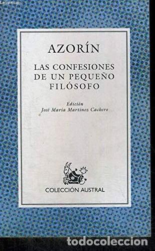 Libros: Las confesiones de un peque&ntilde;o fil&oacute;sofo- 9788423919369