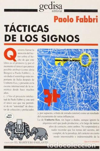 Libros: T&aacute;cticas de los signos ensayos de semi&oacute;tica