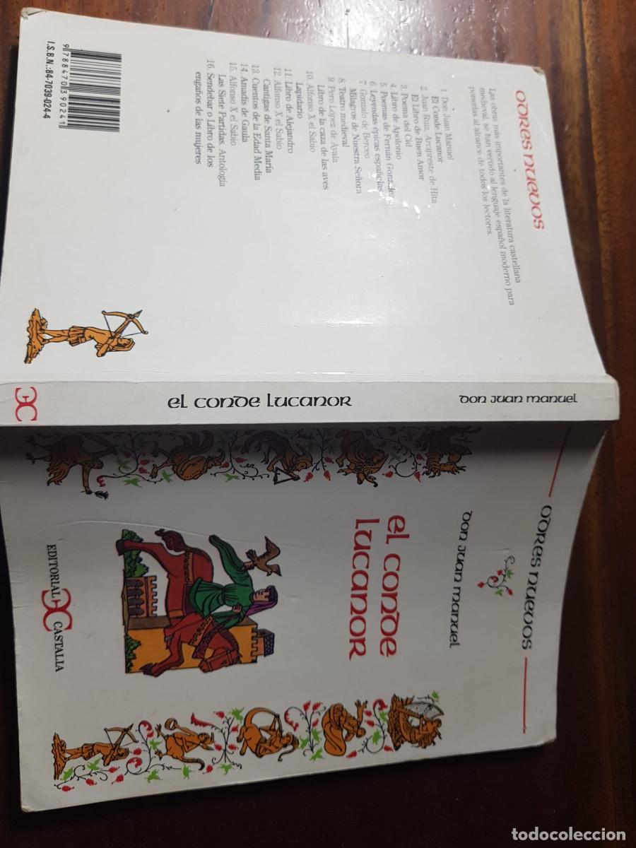 Libros: EL CONDE LUCANOR-DON JUAN MANUEL