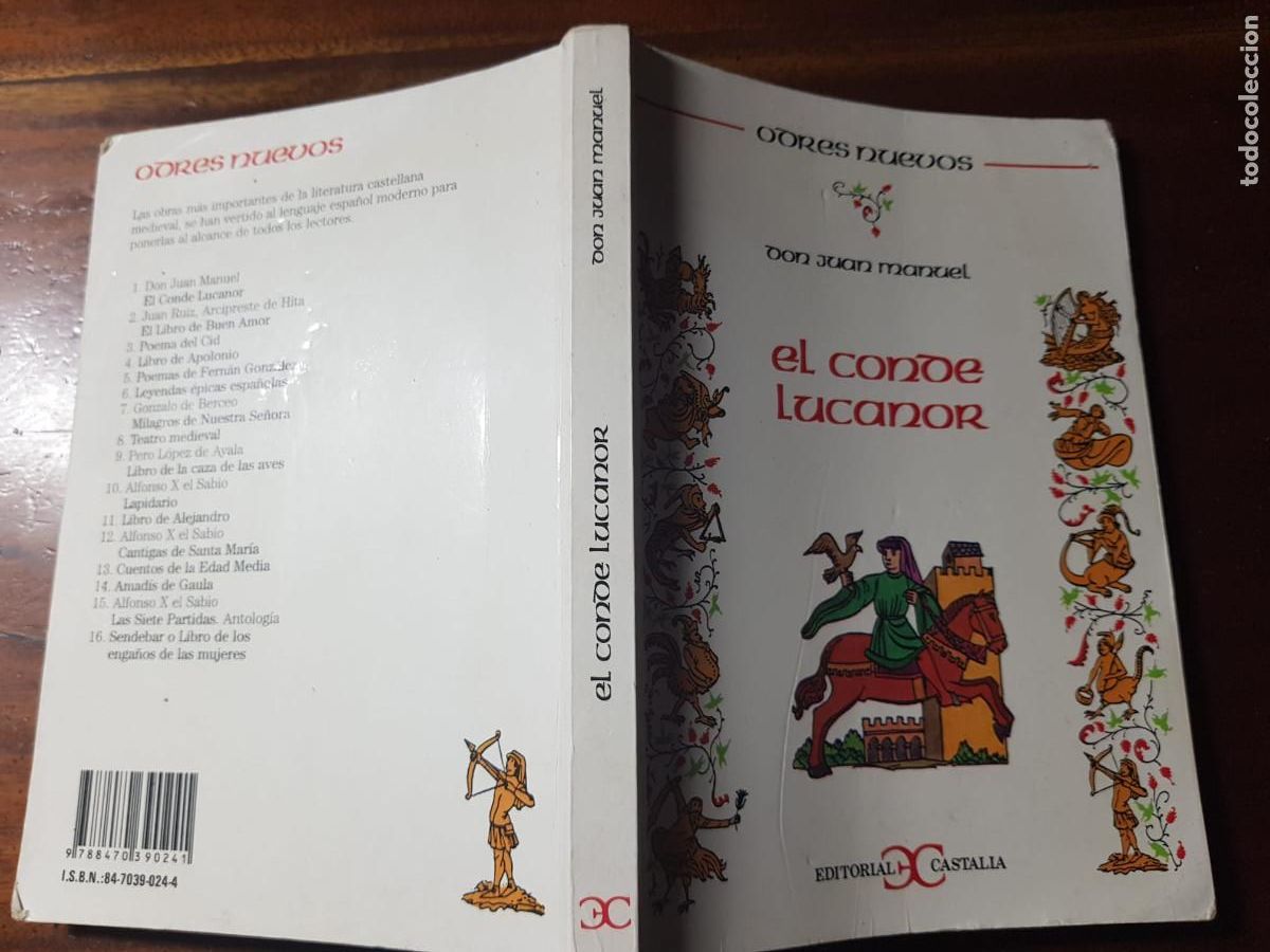 EL CONDE LUCANOR-DON JUAN MANUEL