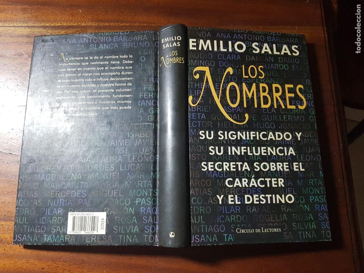LOS NOMBRES-EMILIO SALAS-CIRCULO DE LECTORES