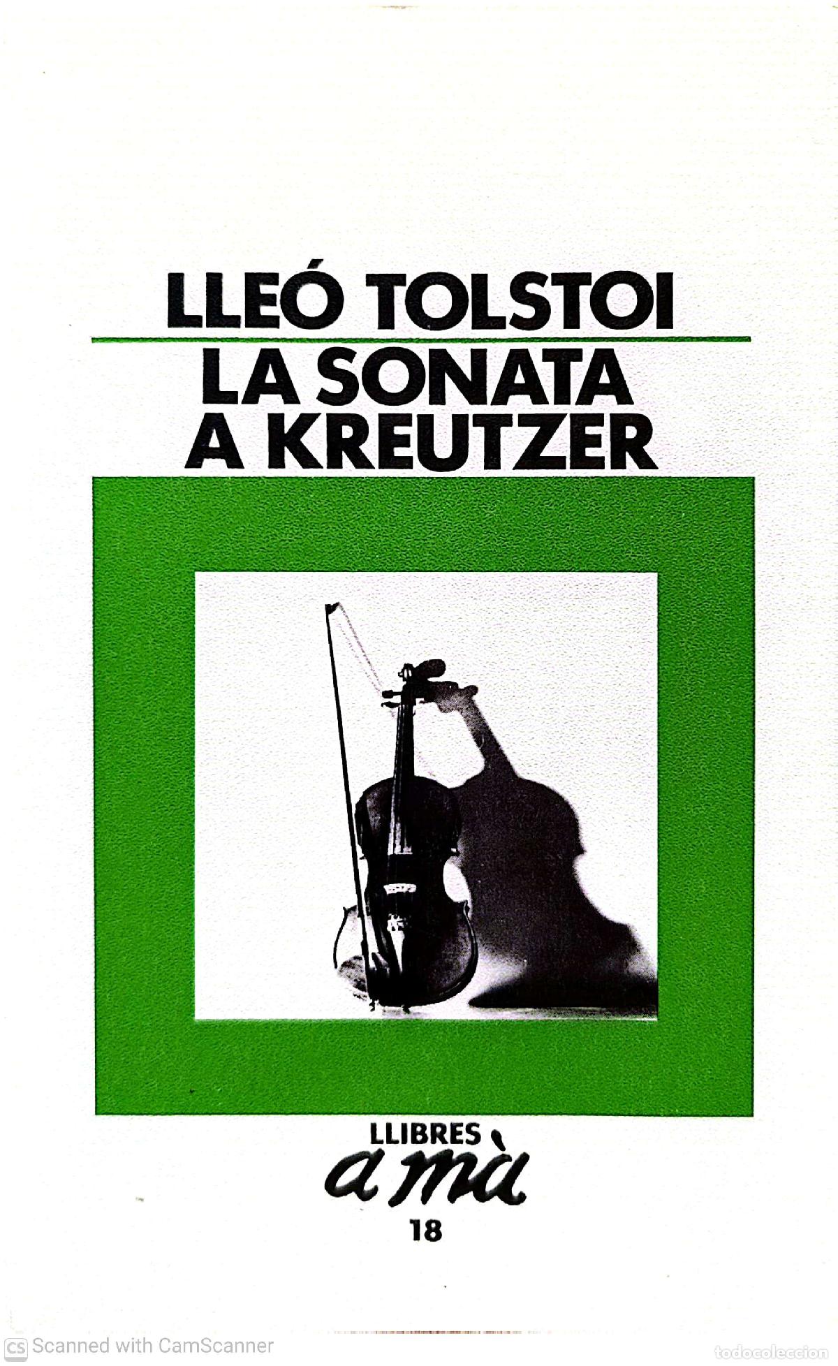 Libros: La sonata de Kreutzer - Lle&oacute; Tolstoi