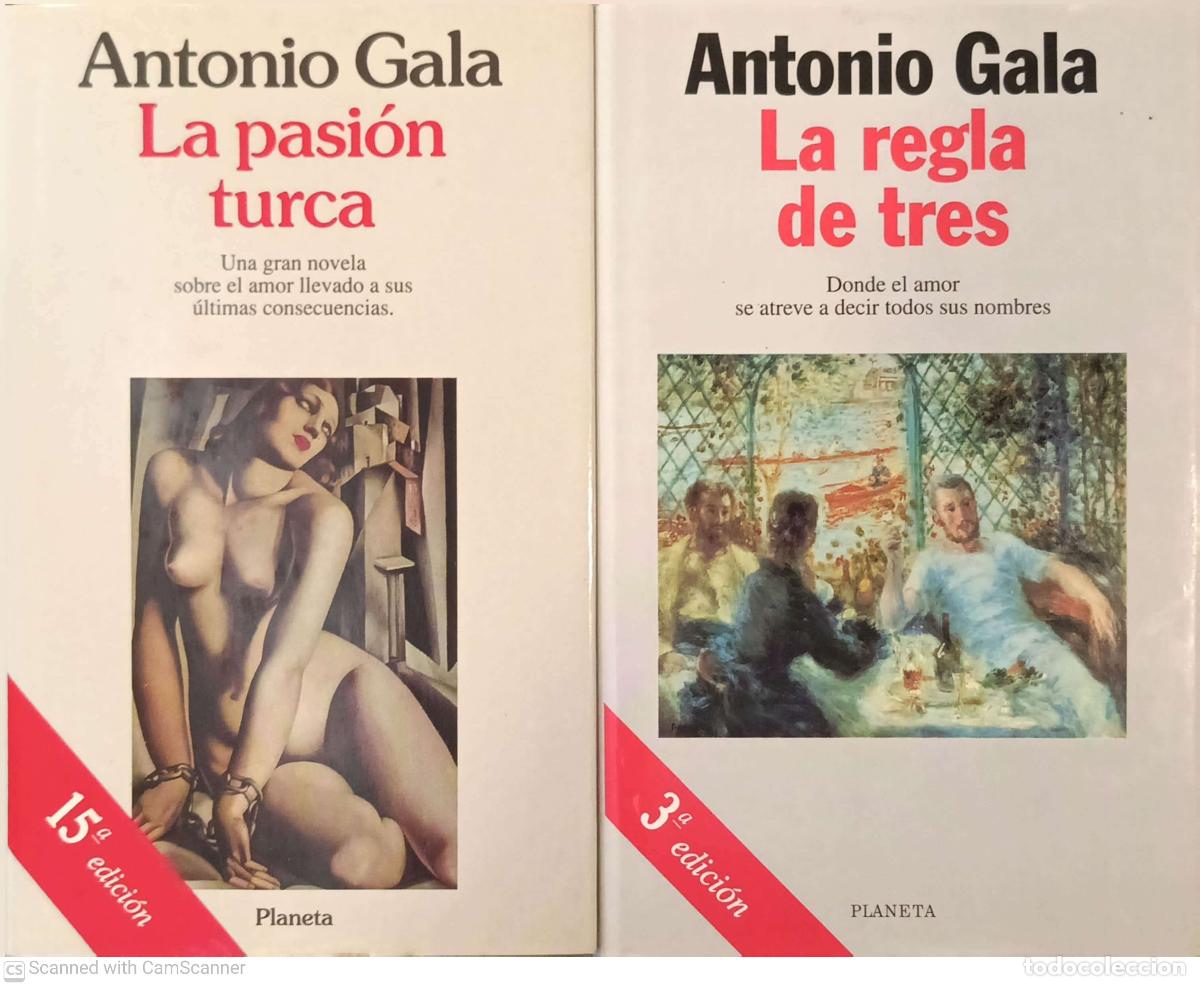 Libros: La Pasi&oacute;n Turca. La regla de tres - Antonio Gala