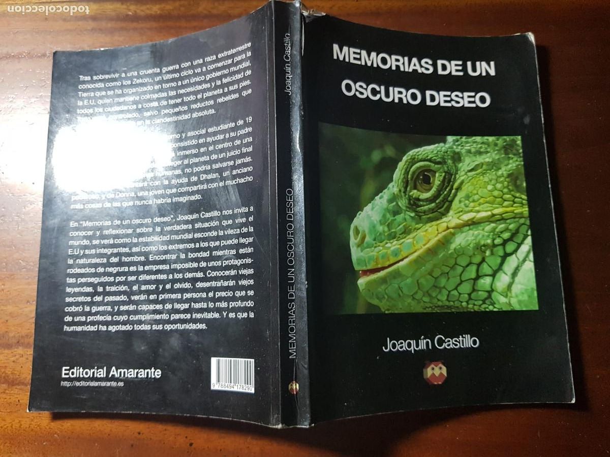 MEMORIAS DE UN OSCURO DESEO-JOAQUIN CASTILLO