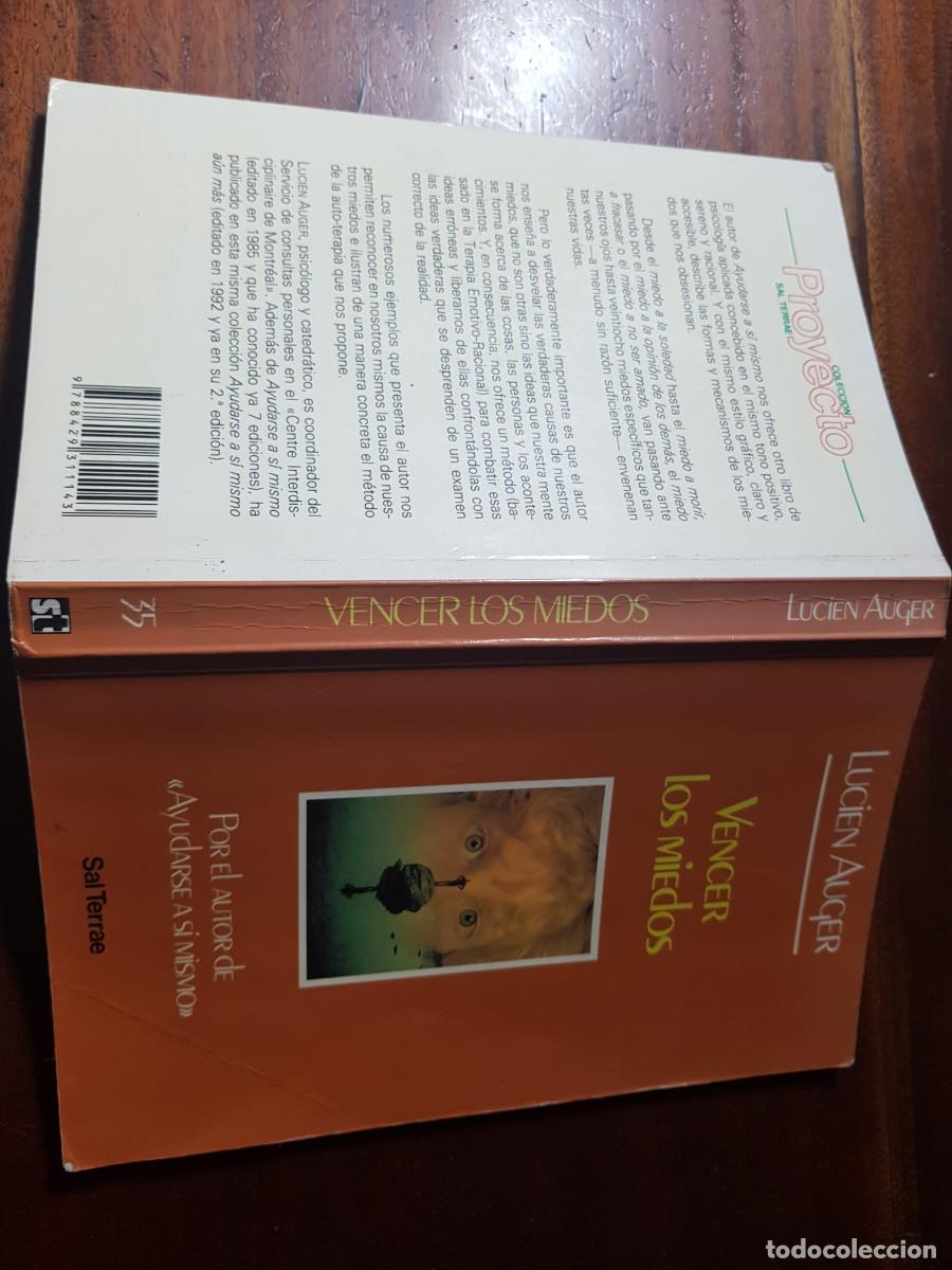 Libros: VENCER LOS MIEDOS-LUCIEN AUGER