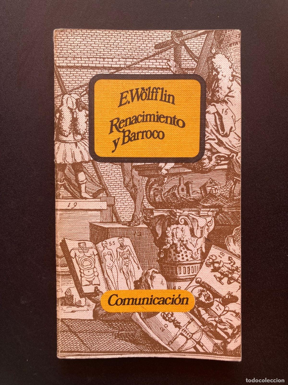 Libros: E. W&ouml;lfflin - Renacimiento y barroco