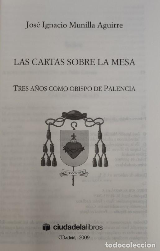 Libros: LAS CARTAS SOBRE LA MESA, OSE IGNACIO MUNILLA, CIUDADELA LIBROS 2009 - Foto 3