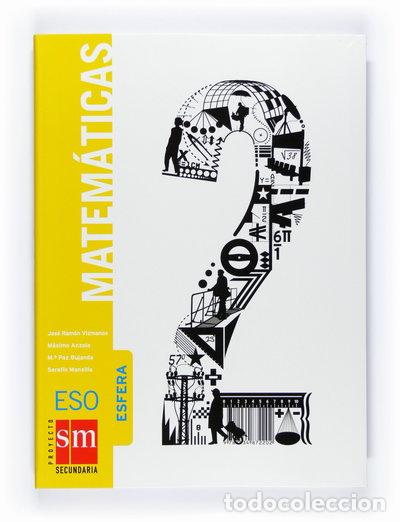 books: Matem&aacute;ticas, Esfera. 2 ESO- 9788467508093