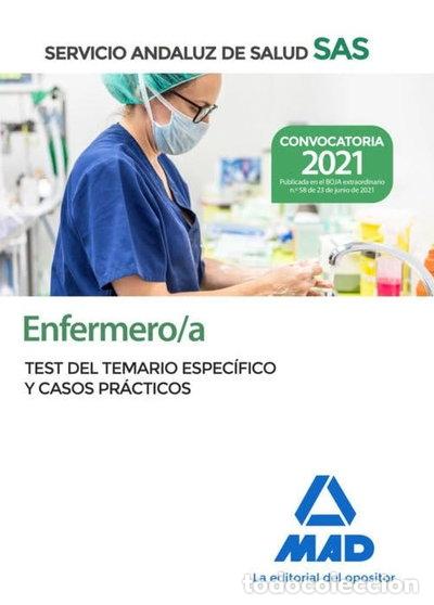 Libros: Enfermero del Servicio Andaluz de Salud. Test del temario espec&iacute;fico y casos ...- 9788414237663