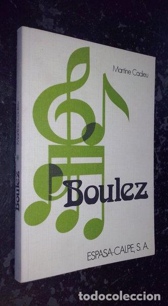 Libros: Pierre Boulez- 9788423953271
