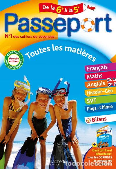 Libri di seconda mano: Passeport toutes les mati&egrave;res de la 6e &agrave; la 5e- 9782017226291