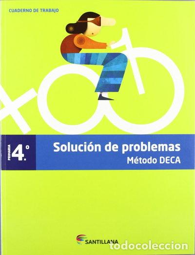 Libros: Cuaderno de problemas M&eacute;todo DECA 4 Primaria- 9788468010427