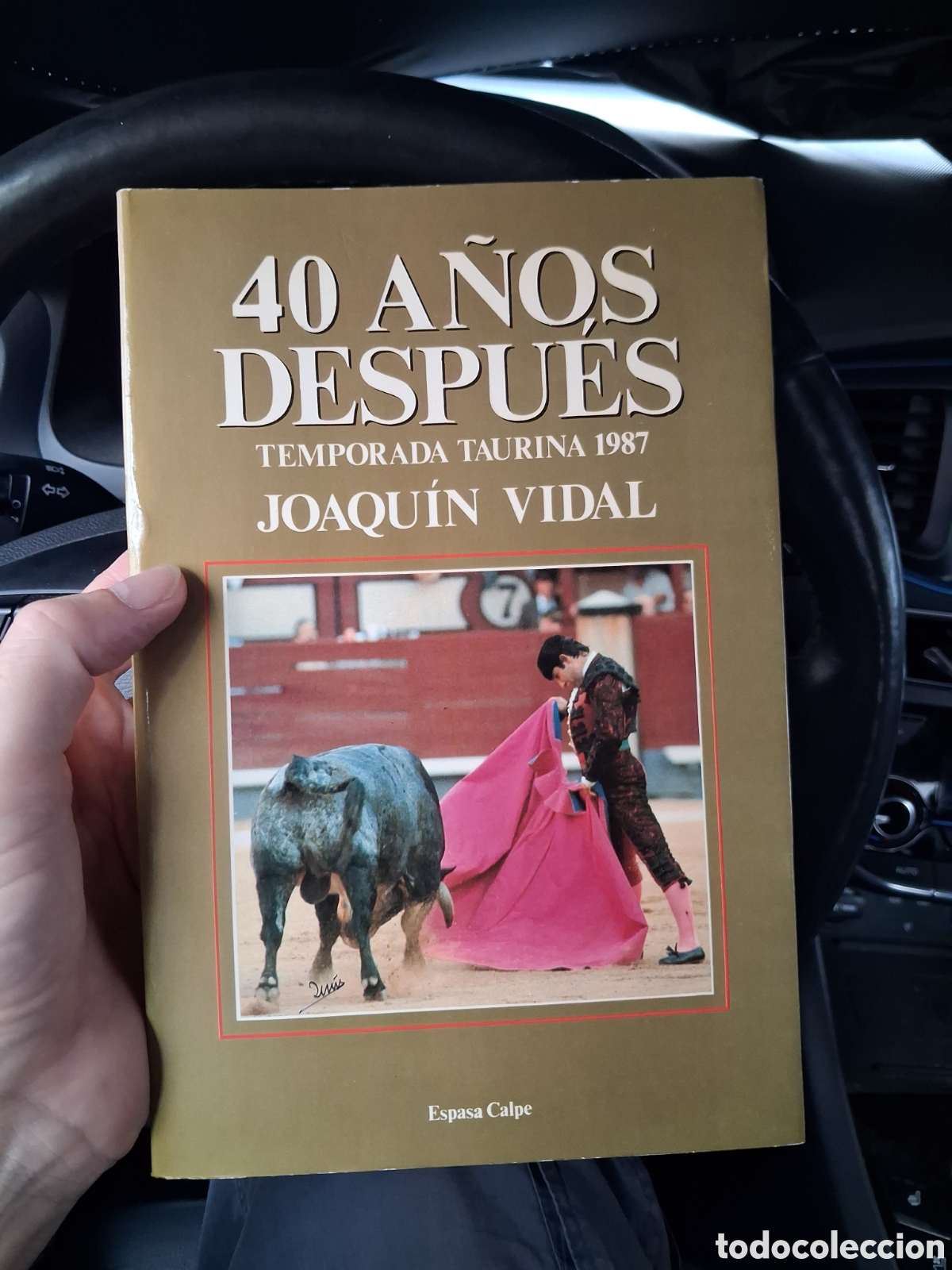Livres: 40 a&ntilde;os despu&eacute;s. Temporada taurina 1987, Joaqu&iacute;n. Vidal