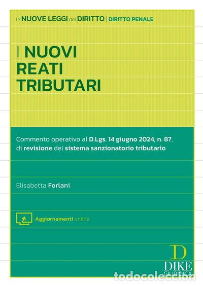 Libros: I nuovi reati tributari- 9788858216538