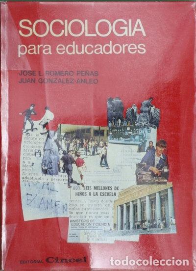Libros: Sociolog&iacute;a para educadores- 9788470460616