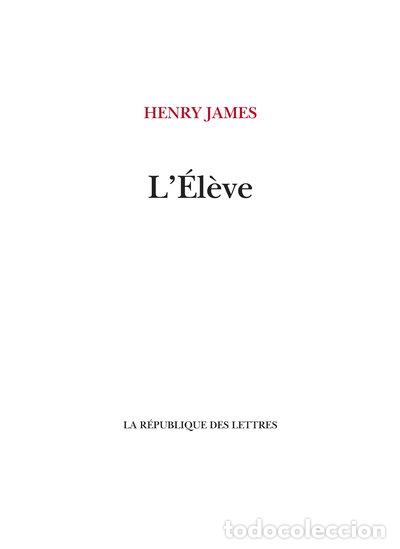 Libros: L'&eacute;l&egrave;ve- 9782824912165