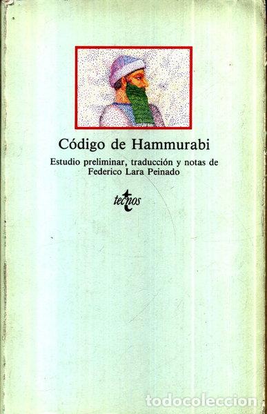 Libros: C&oacute;digo de Hammurabi- 9788430913527