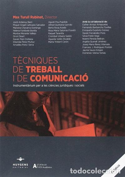 Libros: T&egrave;cniques de Treball i de Comunicaci&oacute;- 9788415663829