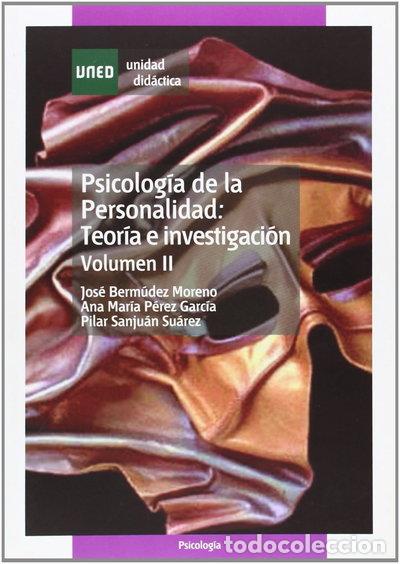 Livres: Psicolog&iacute;a de la personalidad: teor&iacute;a e investigaci&oacute;n Vol. II- 9788436249514