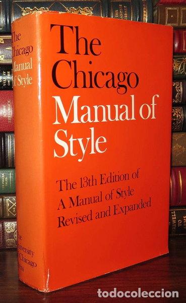 Livres: The Chicago Manual of Style- 9780226103907