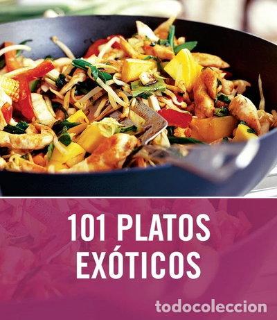 Libros: 101 platos ex&oacute;ticos- 9788425342318