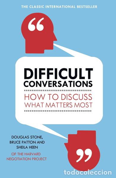 Livros em segunda m&atilde;o: Difficult Conversations: How to Discuss What Matters Most- 9780670921348