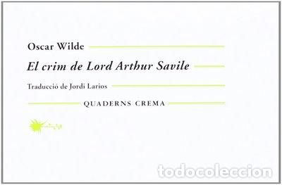 books: El crim de Lord Arthur Savile- 9788477275206