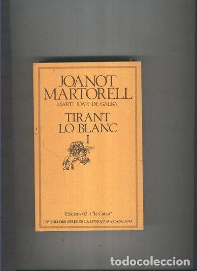 Libros: Tirant lo Blanc I- 9788429720051