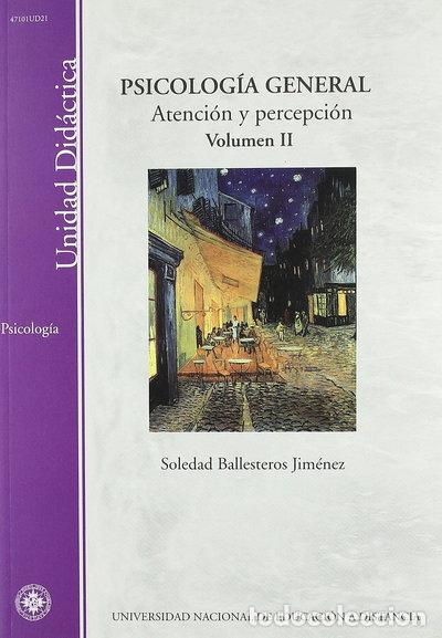 Libros: Psicolog&iacute;a general. Atenci&oacute;n y percepci&oacute;n. Vol-II- 9788436245806
