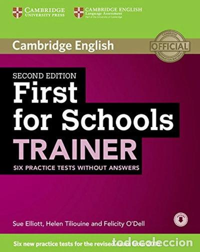 Livros em segunda m&atilde;o: First for Schools Trainer Six Practice Tests without Answers with Audio- 9781107446045